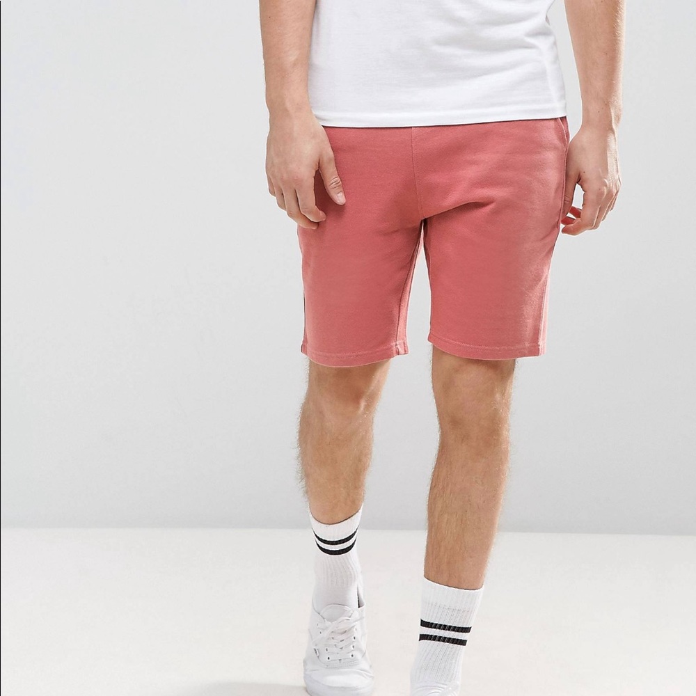 Jersey skinny shorts
